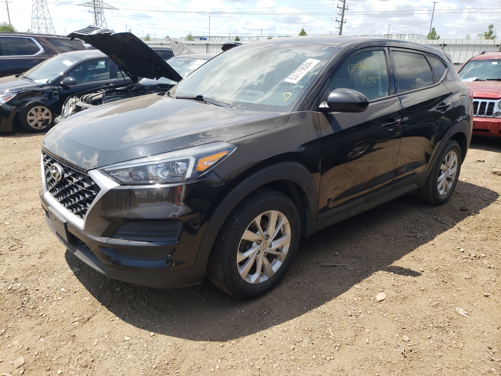 2019 Hyundai Tucson Se vin: KM8J2CA43KU900982