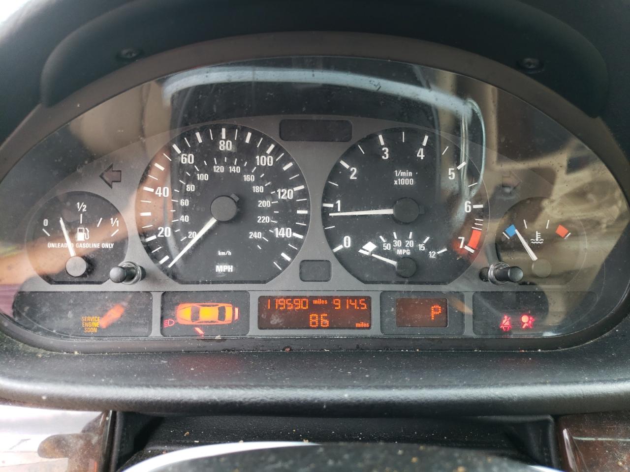 2003 BMW 325 Xi VIN: WBAEU33463PM57950 Lot: 62261984