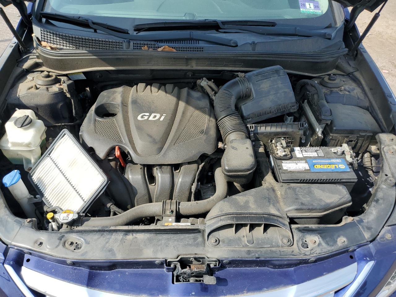 2013 Hyundai Sonata Gls VIN: 5NPEB4AC1DH632448 Lot: 64801344