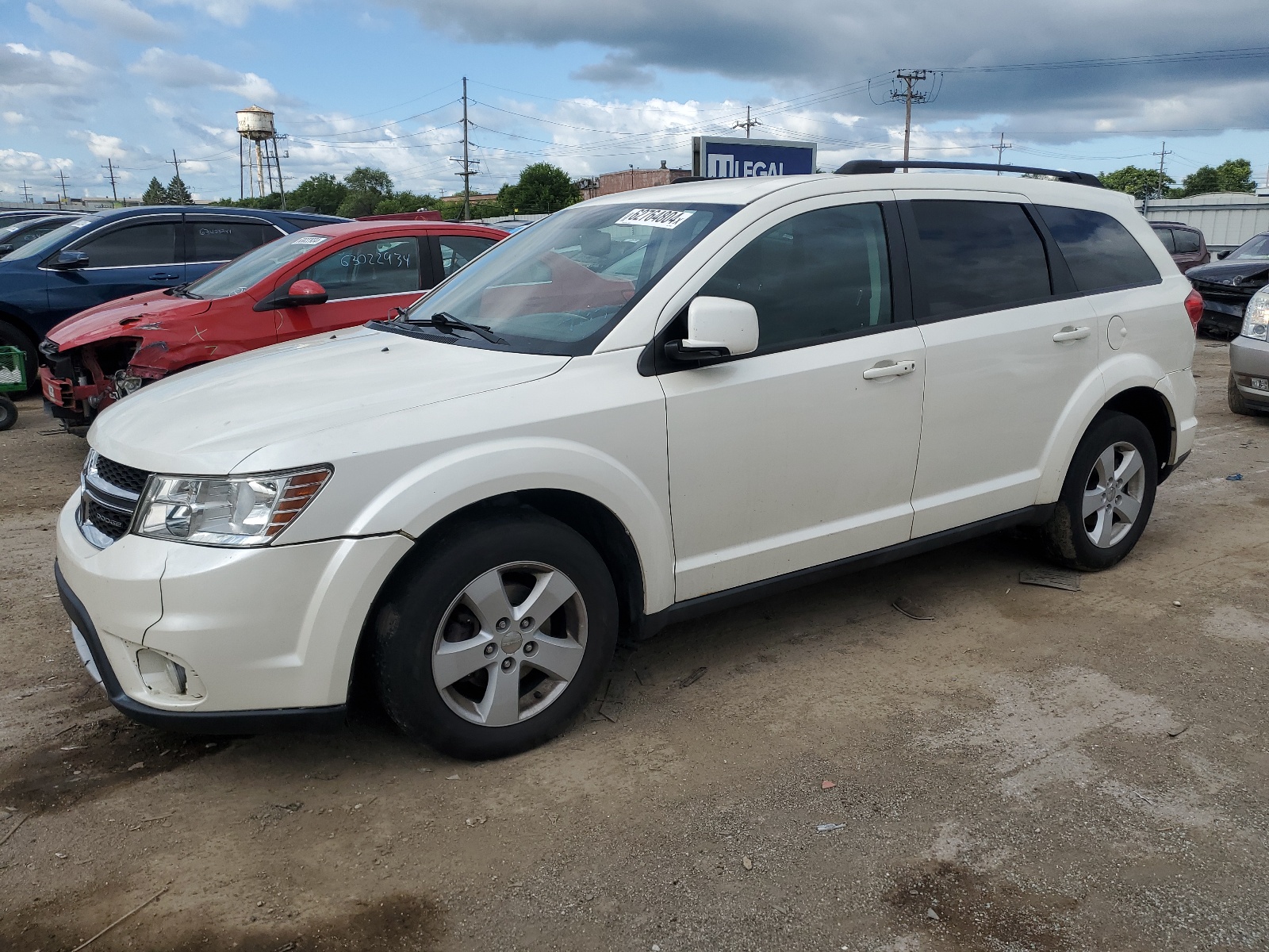 2012 Dodge Journey Sxt vin: 3C4PDDBG4CT230345