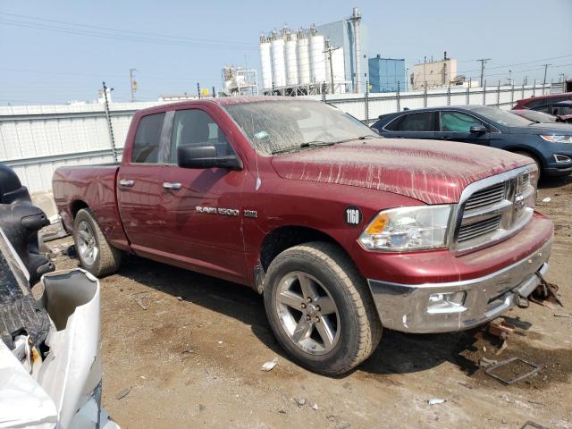 Pickups DODGE RAM 1500 2012 Czerwony