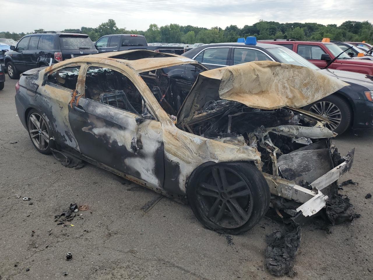 2020 BMW 430I VIN: WBA4W3C0XLAG91551 Lot: 63389694