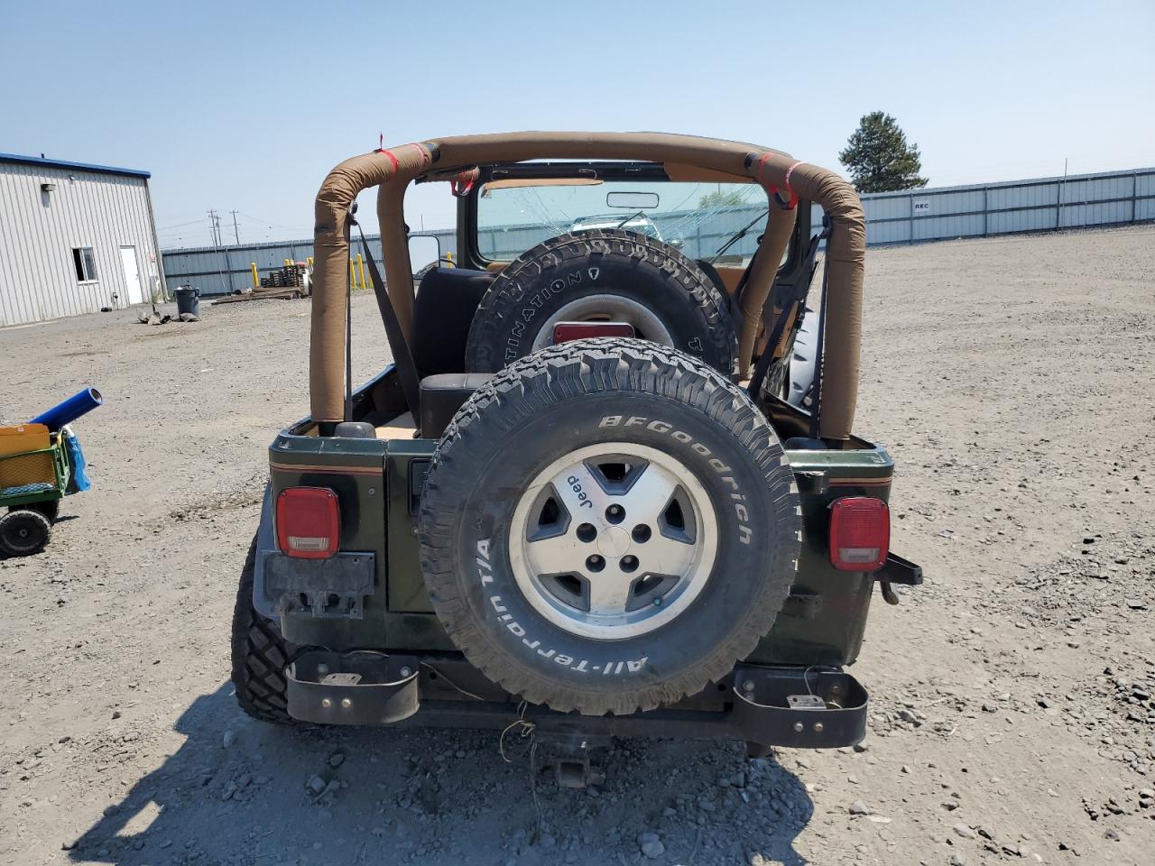 1995 Jeep Wrangler / Yj Sahara VIN: 1J4FY49S0SP207961 Lot: 62743014