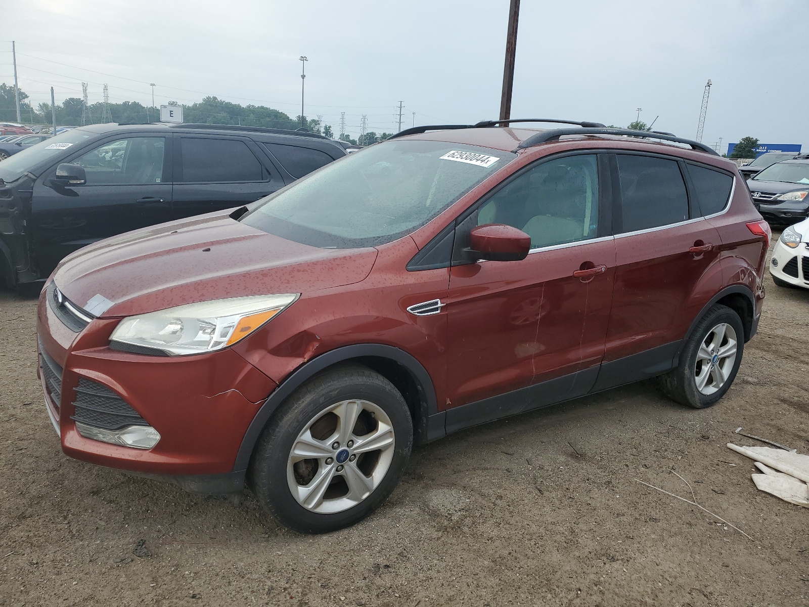 2014 Ford Escape Se vin: 1FMCU0GX8EUA00005