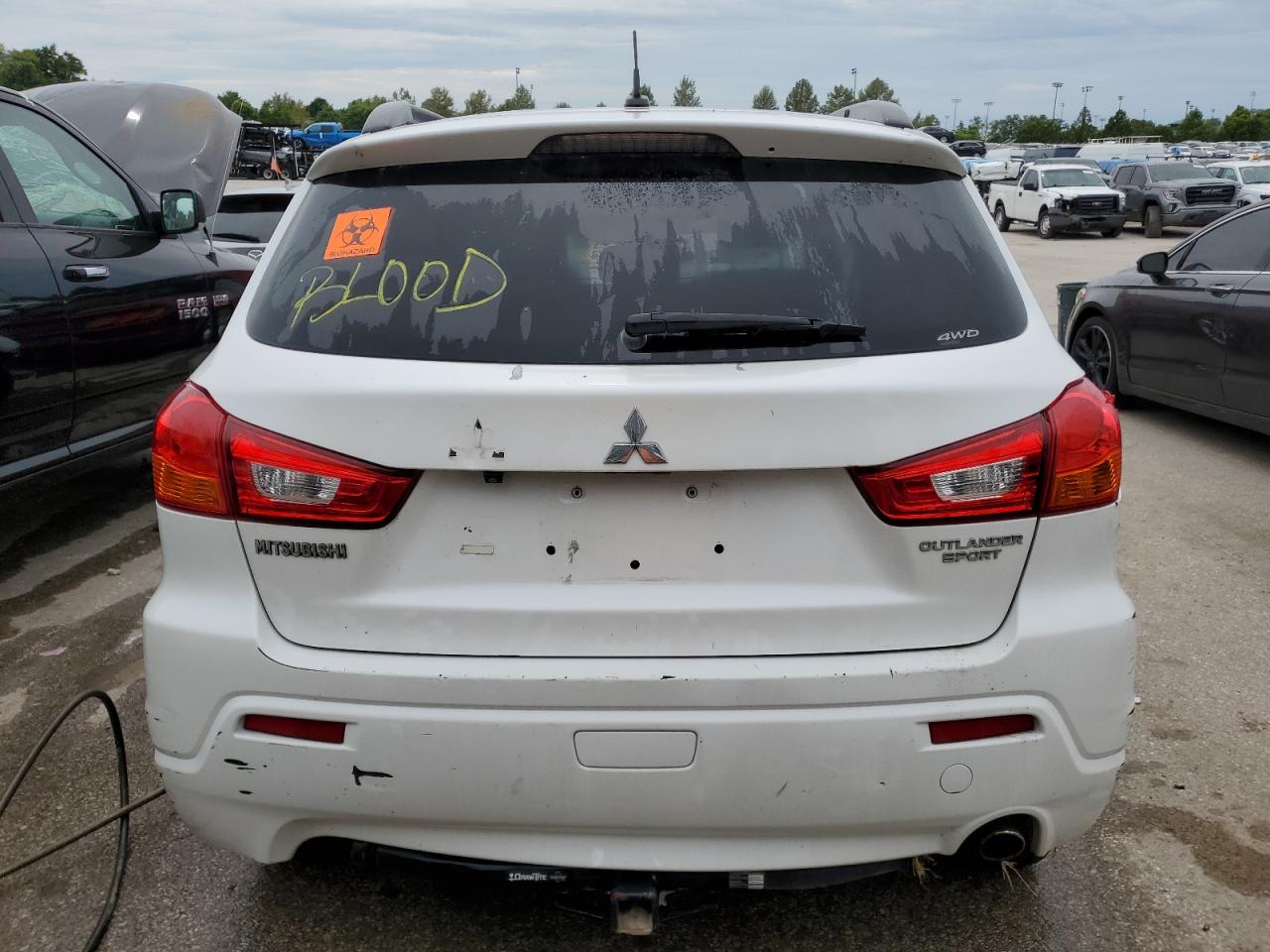 2011 Mitsubishi Outlander Sport Se VIN: JA4AR4AU1BZ009124 Lot: 61289084