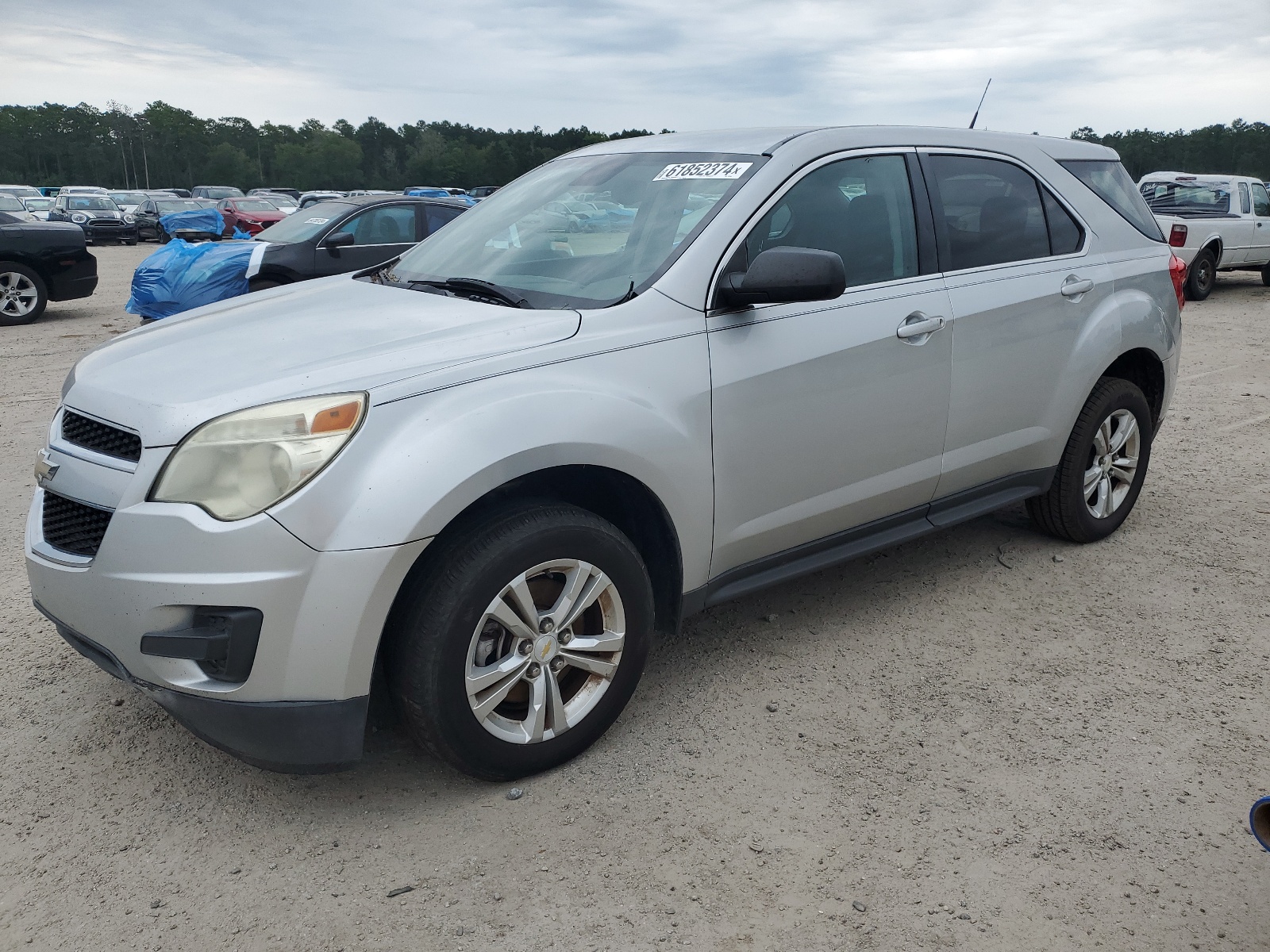 2012 Chevrolet Equinox Ls vin: 2GNALBEK4C1297503