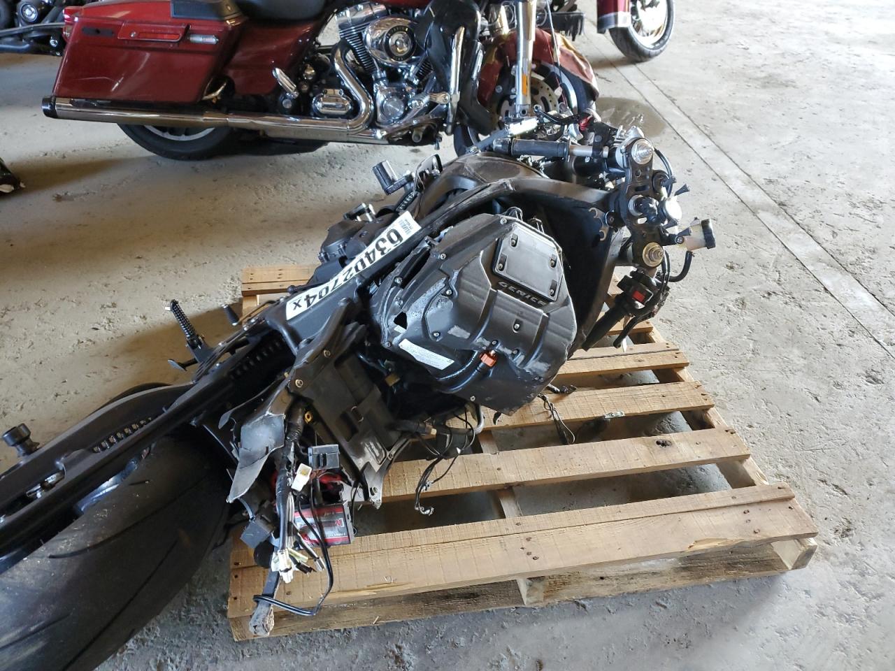 2012 Yamaha Yzfr1 VIN: JYARN23E9CA014405 Lot: 63402704