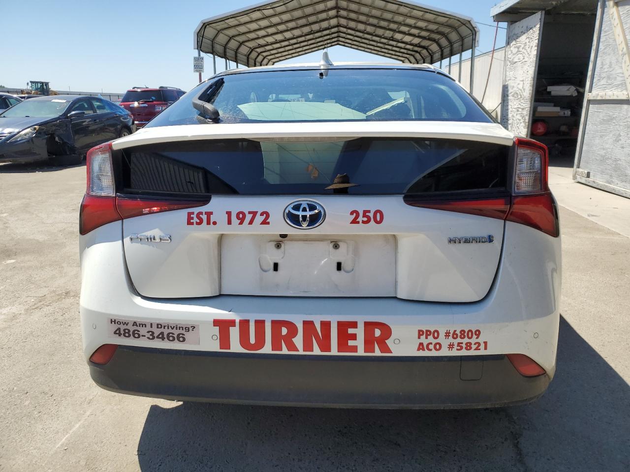 2020 Toyota Prius L VIN: JTDKARFU7L3119512 Lot: 63511194