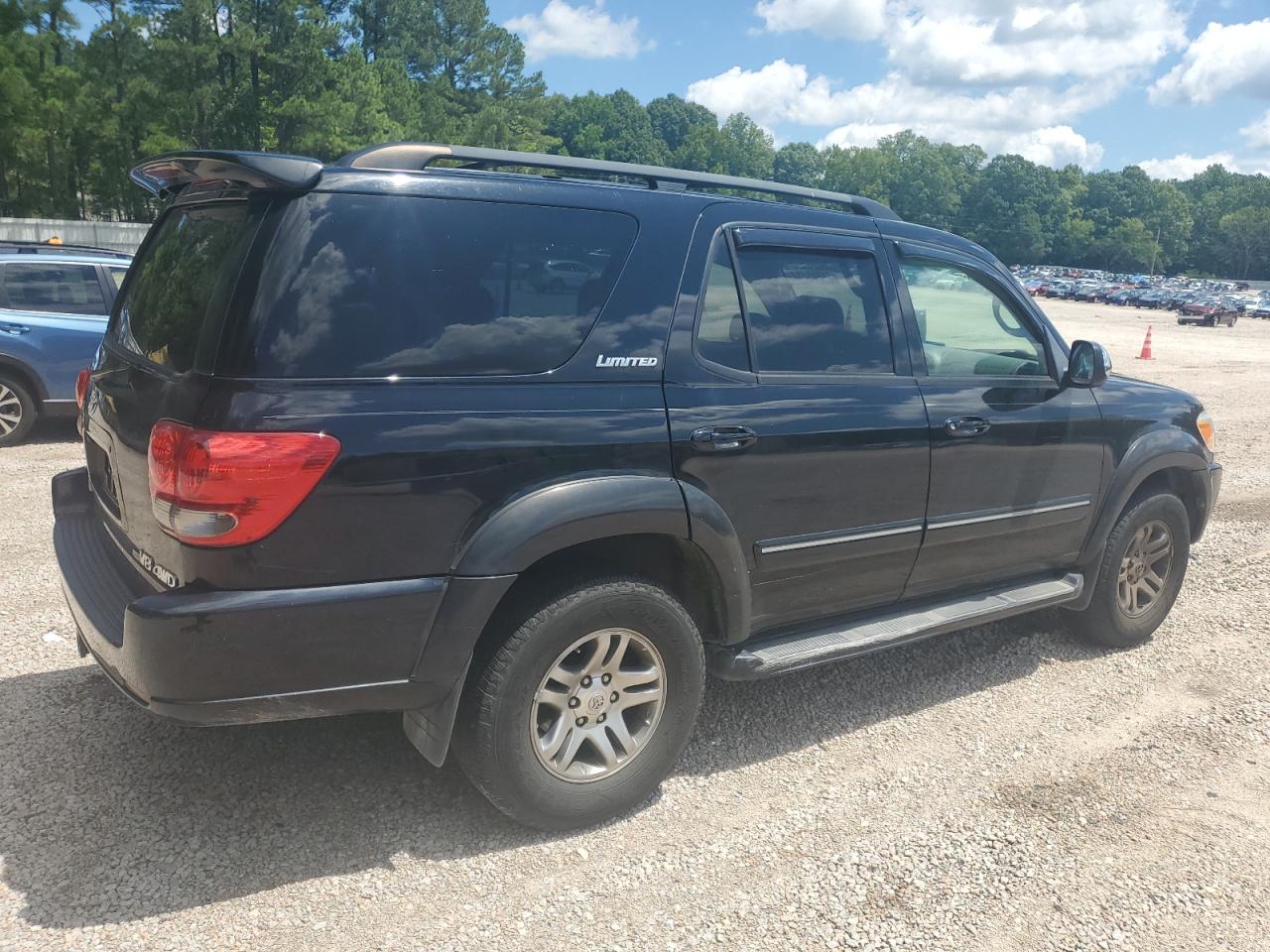 2007 Toyota Sequoia Limited VIN: 5TDBT48A37S278855 Lot: 61805434