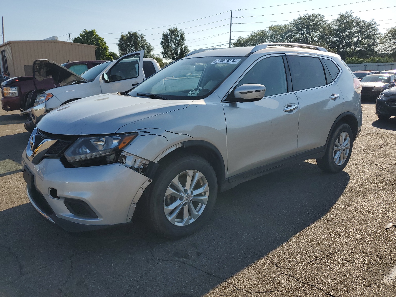 2016 Nissan Rogue S vin: JN8AT2MV4GW150492