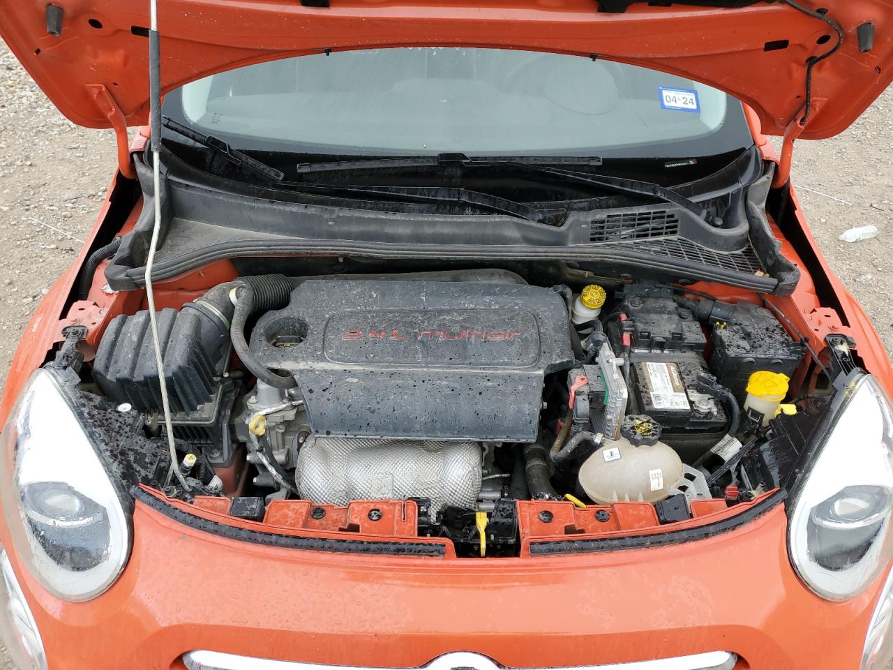 2017 Fiat 500X Lounge VIN: ZFBCFXDB7HP616011 Lot: 59060524