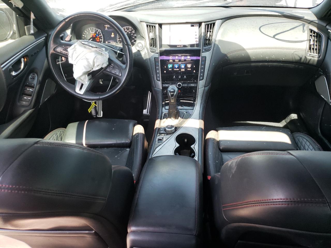 2018 Infiniti Q50 Red Sport 400 VIN: JN1FV7AP5JM460090 Lot: 61571664