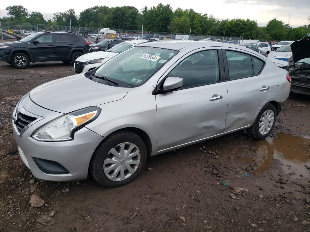 2018 Nissan Versa S VIN: 3N1CN7APXJK436161 Lot: 62385544