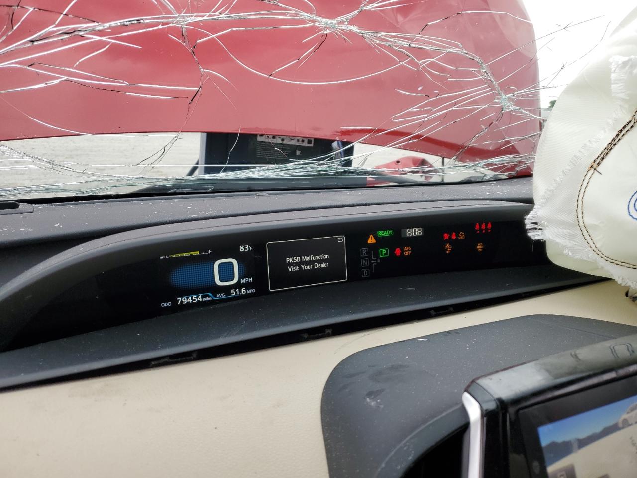 2019 Toyota Prius VIN: JTDKARFU1K3093746 Lot: 63717104