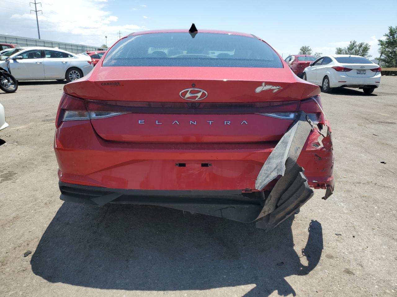 VIN 5NPLM4AGXMH044049 2021 HYUNDAI ELANTRA no.6