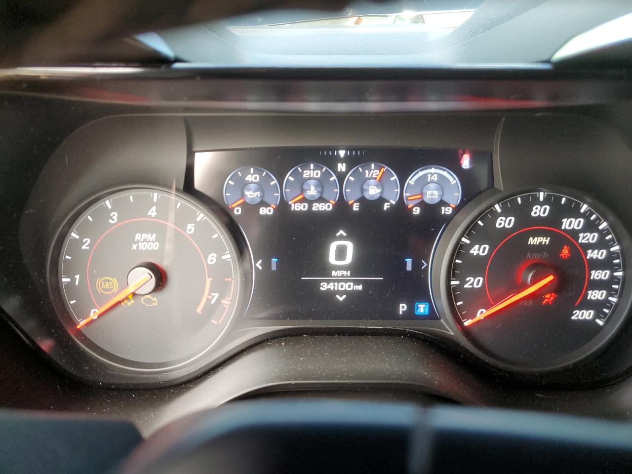 2019 Chevrolet Camaro Ss VIN: 1G1FH1R73K0136885 Lot: 61416804