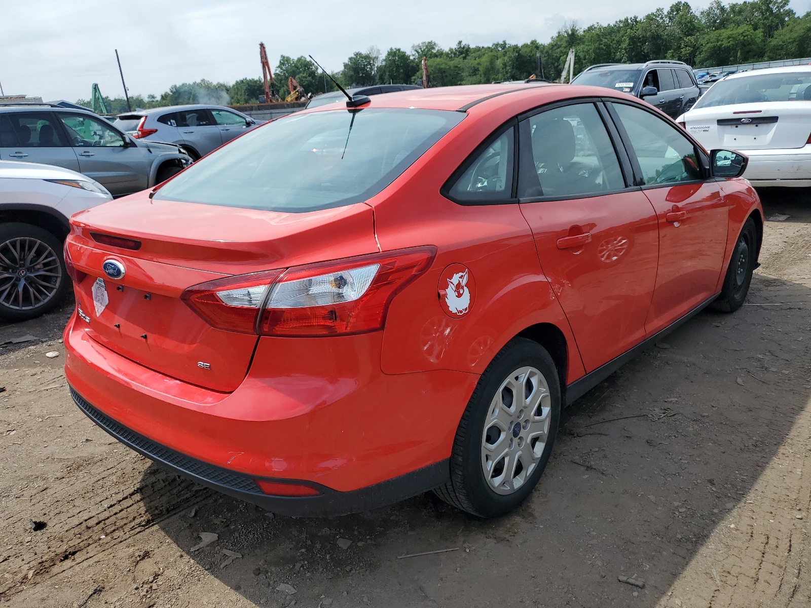 2012 Ford Focus Se vin: 1FAHP3F28CL268439