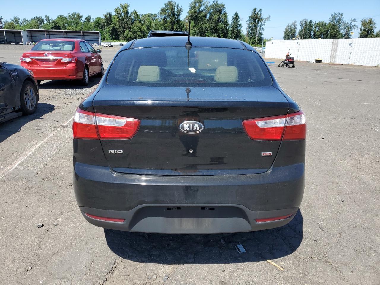 2013 Kia Rio Lx VIN: KNADM4A34D6178032 Lot: 61942004