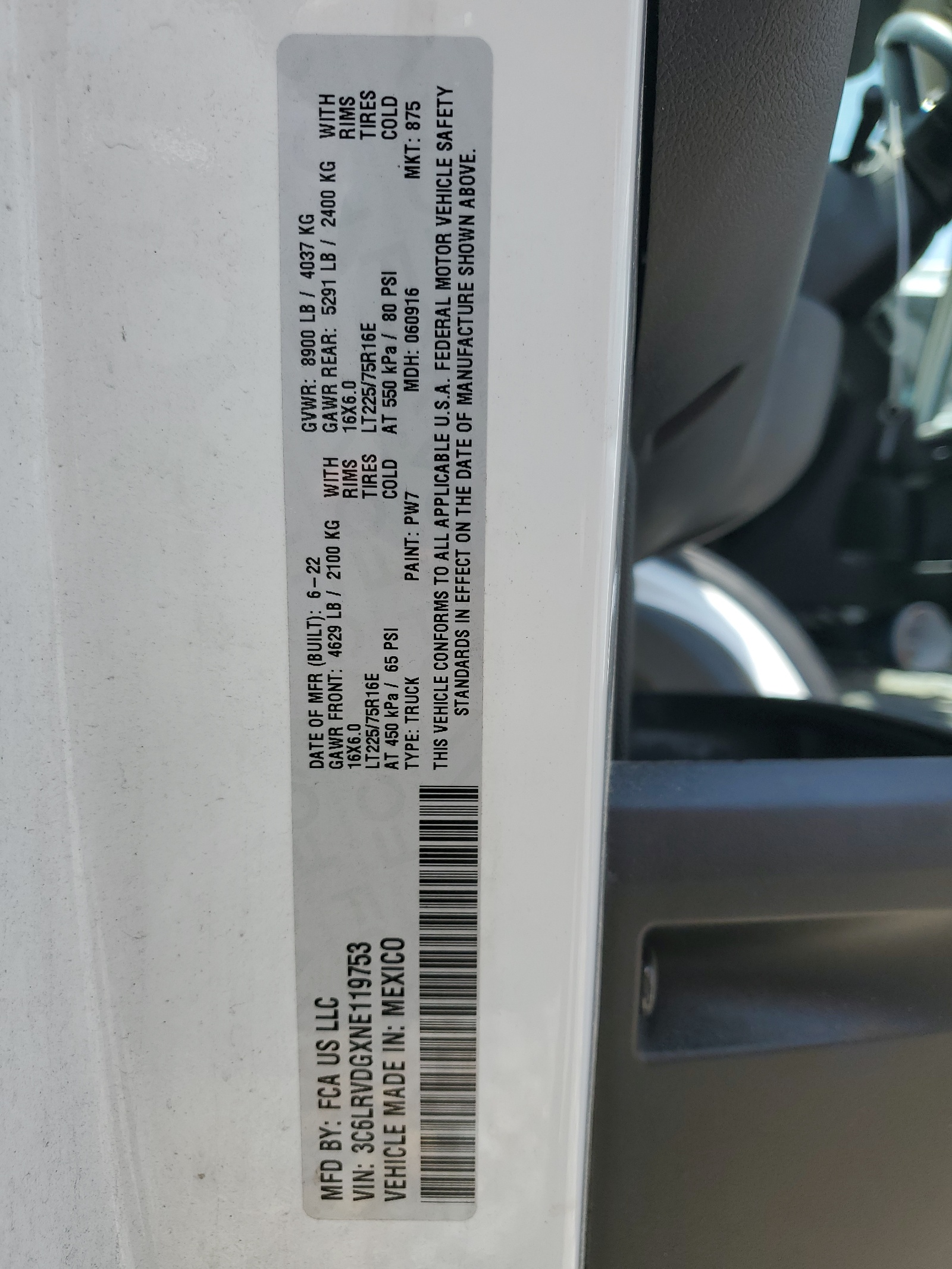 3C6LRVDGXNE119753 2022 Ram Promaster 2500 2500 High