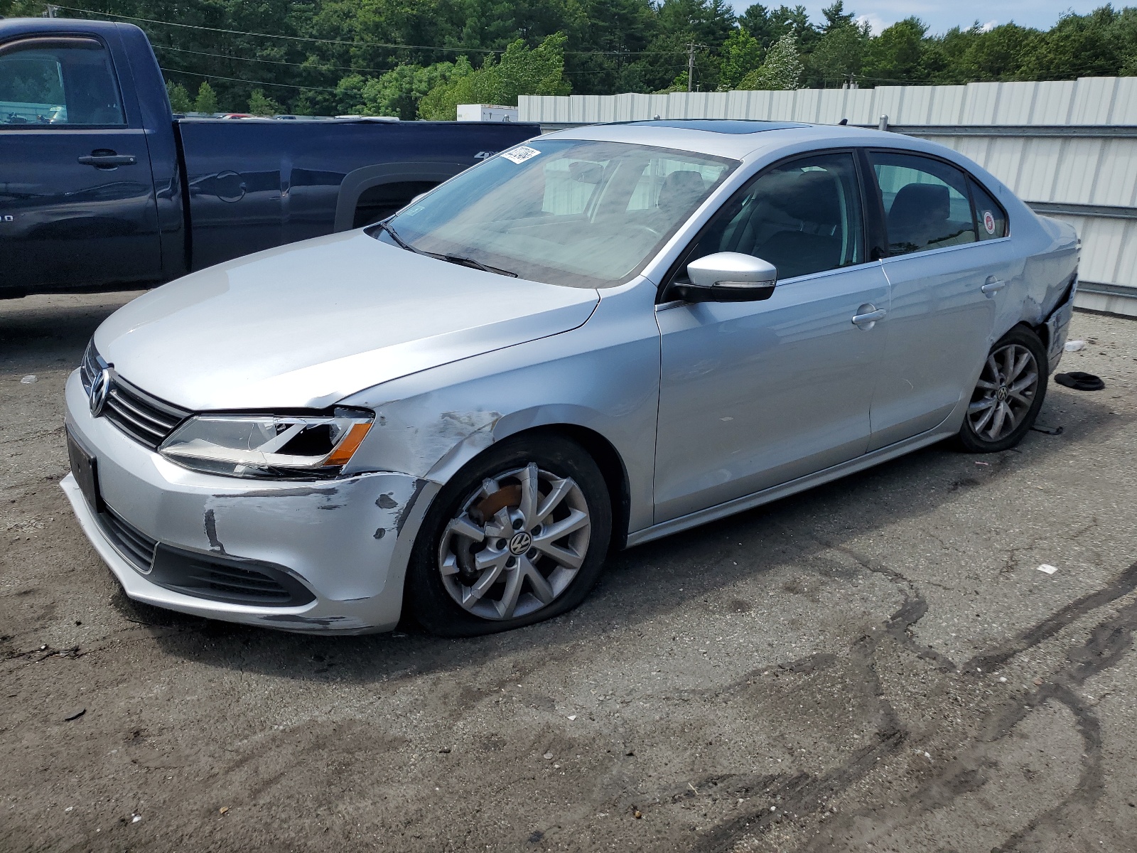 2014 Volkswagen Jetta Se vin: 3VWD17AJ2EM274560