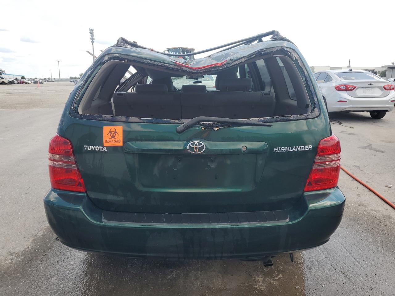 2001 Toyota Highlander VIN: JTEGD21A710016943 Lot: 65287544