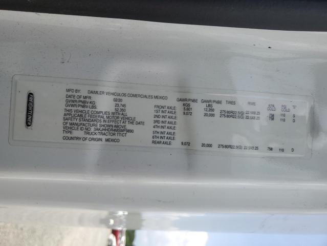 2021 FREIGHTLINER CASCADIA 126   
