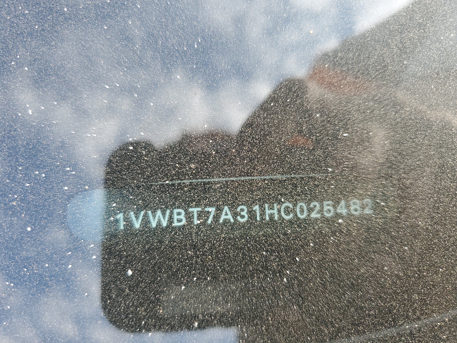 1VWBT7A31HC025482 2017 Volkswagen Passat Se