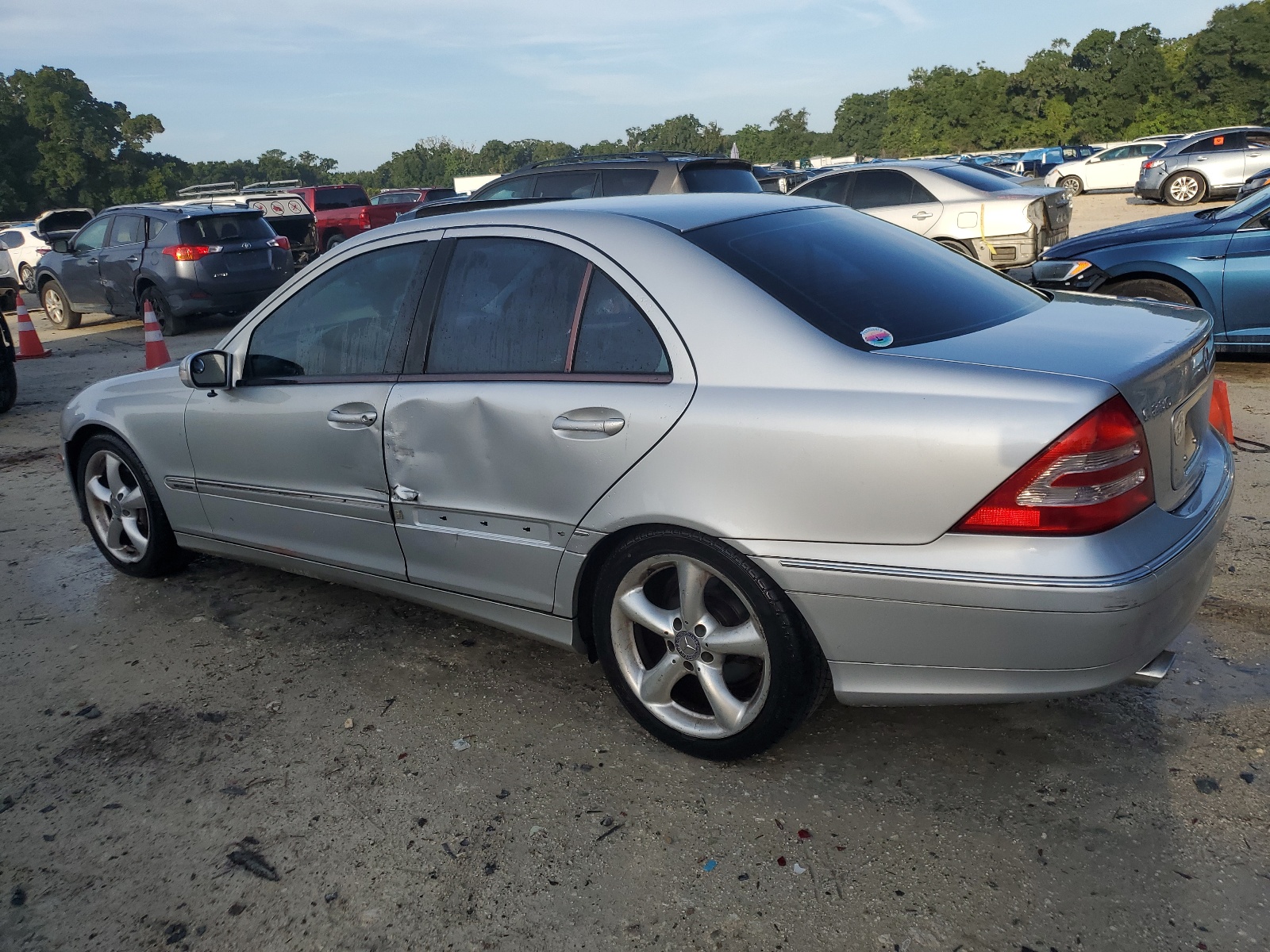 WDBRF40J44F519284 2004 Mercedes-Benz C 230K Sport Sedan