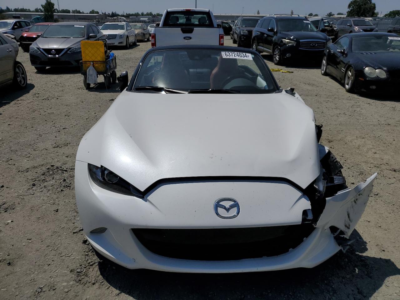 2022 Mazda Mx-5 Miata Grand Touring VIN: JM1NDAD72N0507075 Lot: 63724034