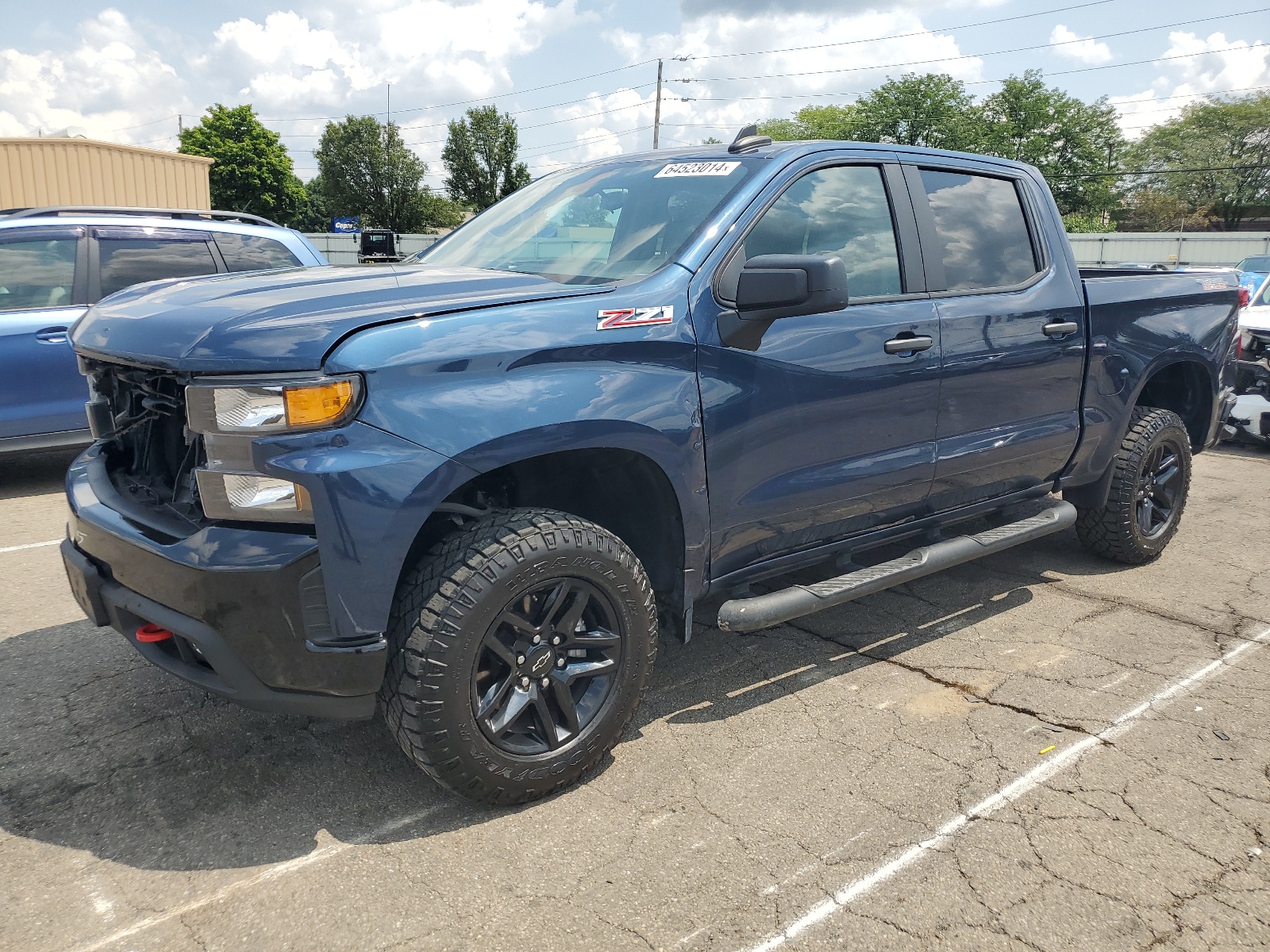 2022 Chevrolet Silverado Ltd K1500 Trail Boss Custom vin: 3GCPYCEK1NG193670