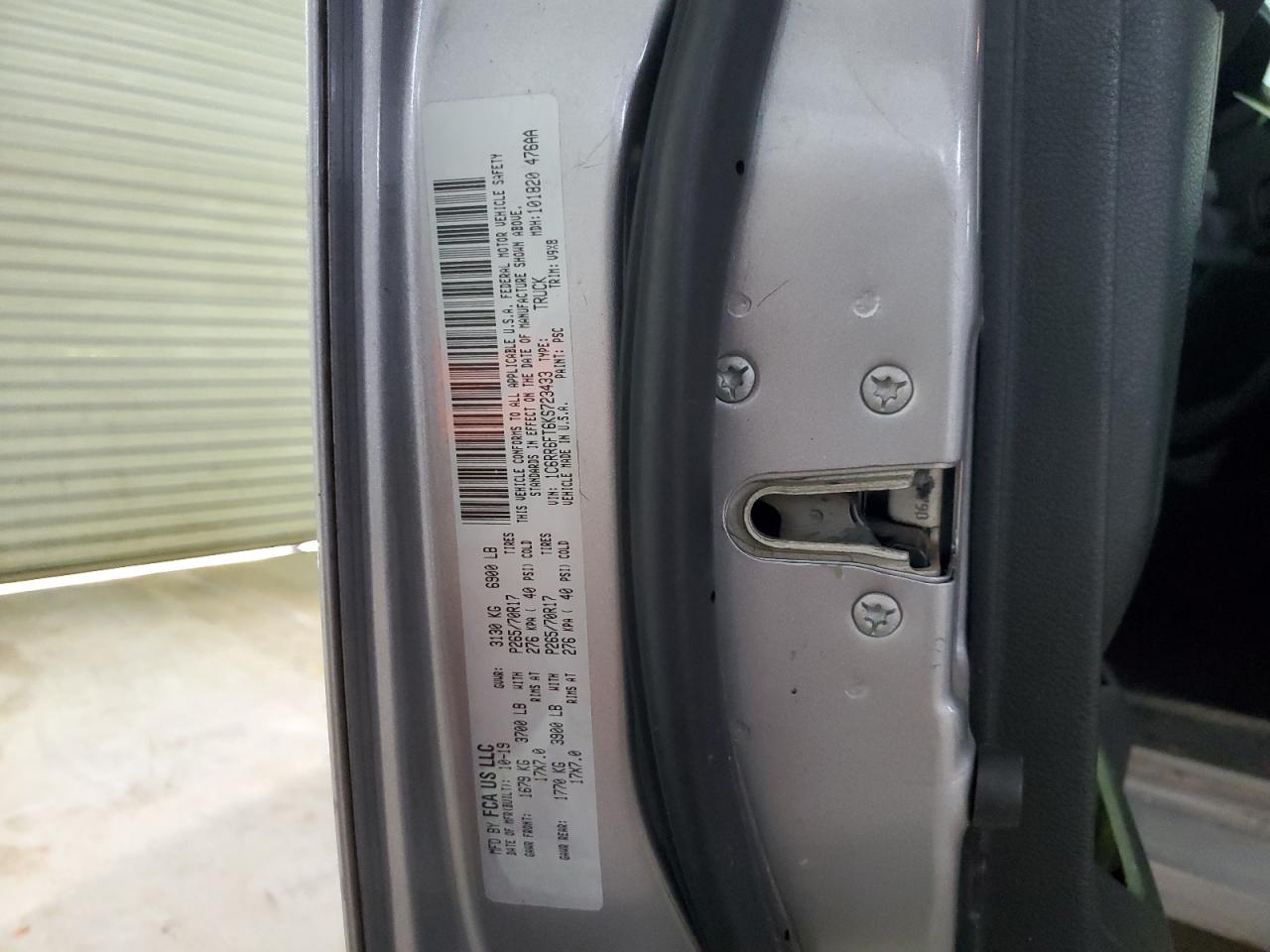 2019 Ram 1500 Classic Tradesman VIN: 1C6RR6FT6KS723433 Lot: 63686934