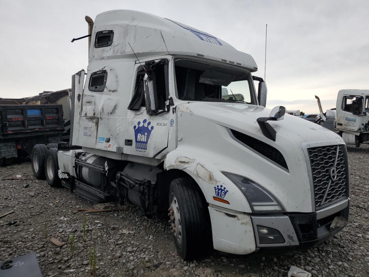 2021 Volvo Vn Vnl VIN: 4V4NC9EH2MN282476 Lot: 61284014