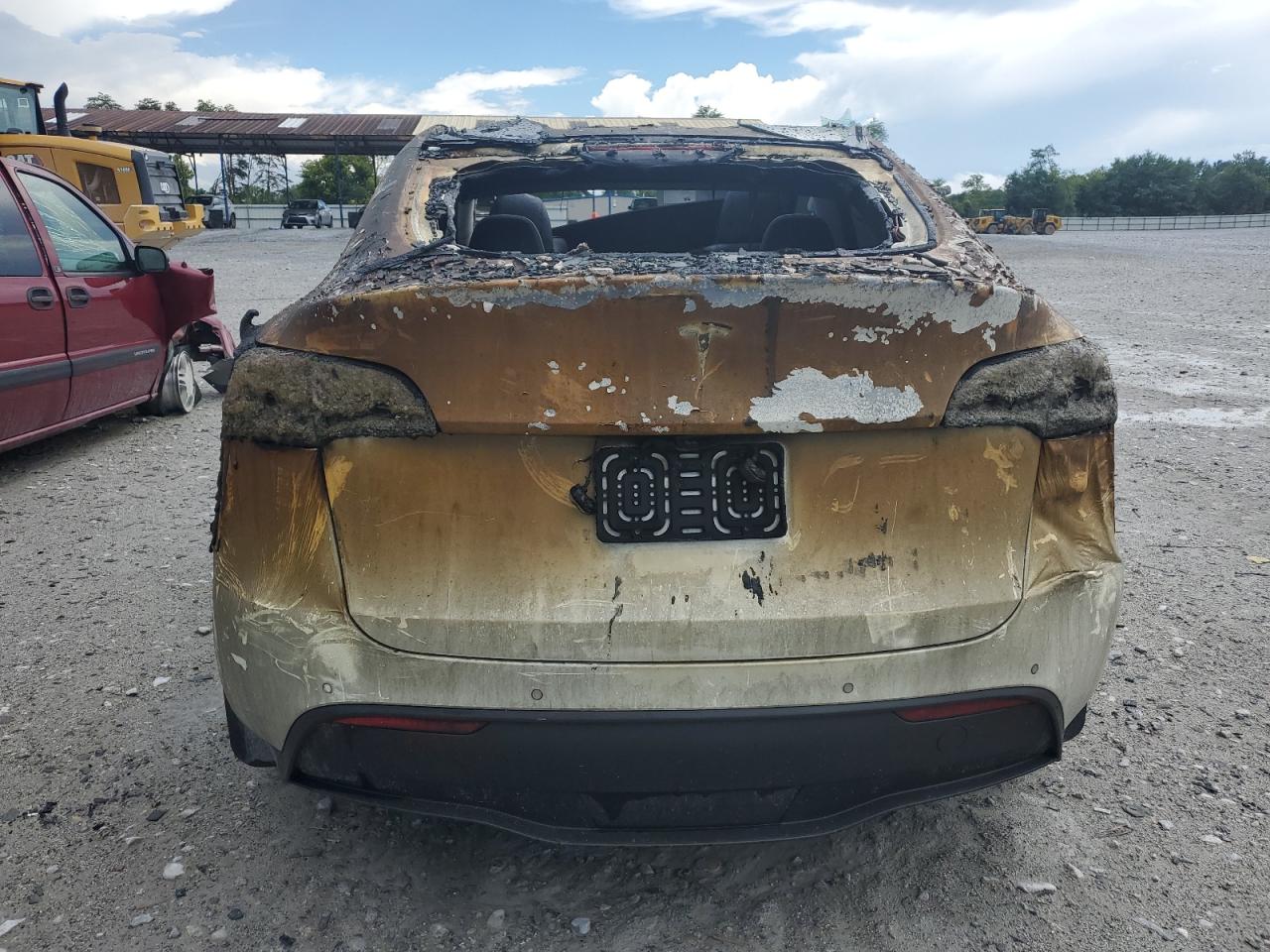 2021 Tesla Model Y VIN: 5YJYGDEE1MF180283 Lot: 62194834
