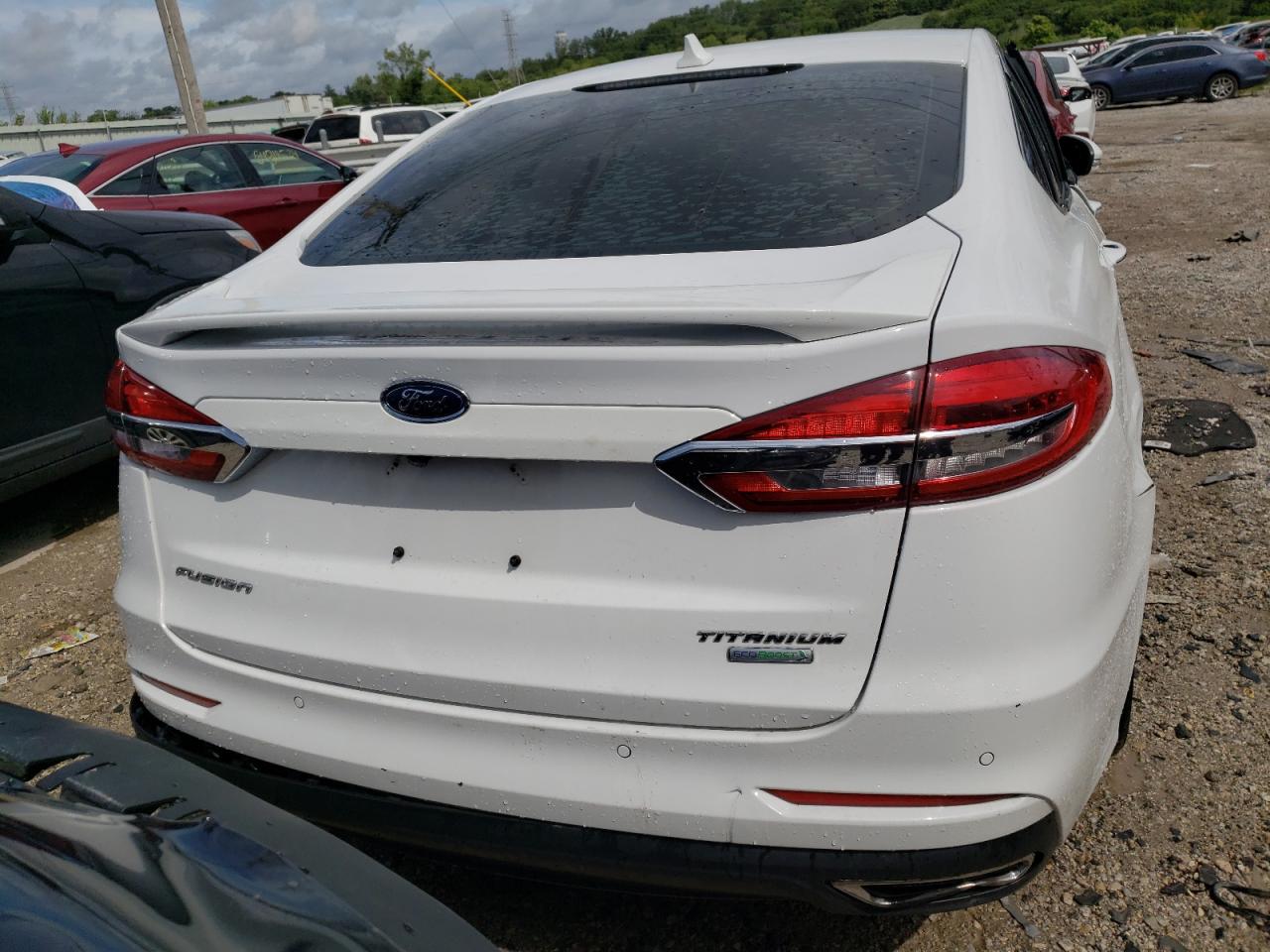 2019 Ford Fusion Titanium VIN: 3FA6P0K99KR269527 Lot: 64470674