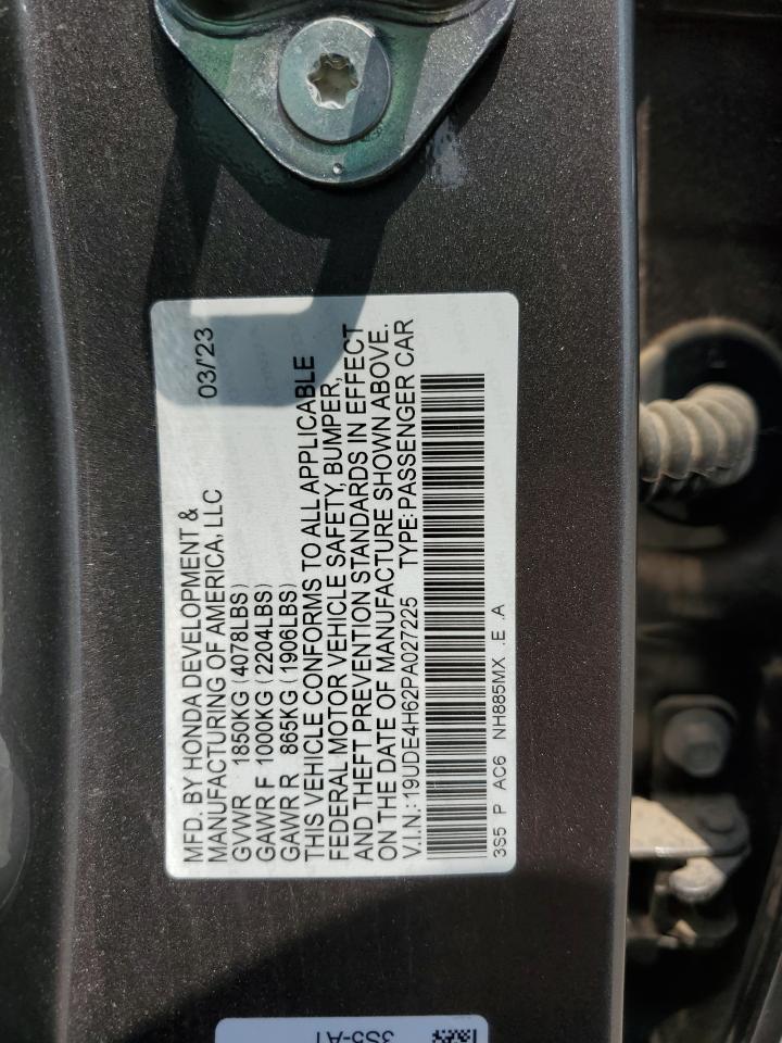 19UDE4H62PA027225 2023 Acura Integra A-Spec Tech