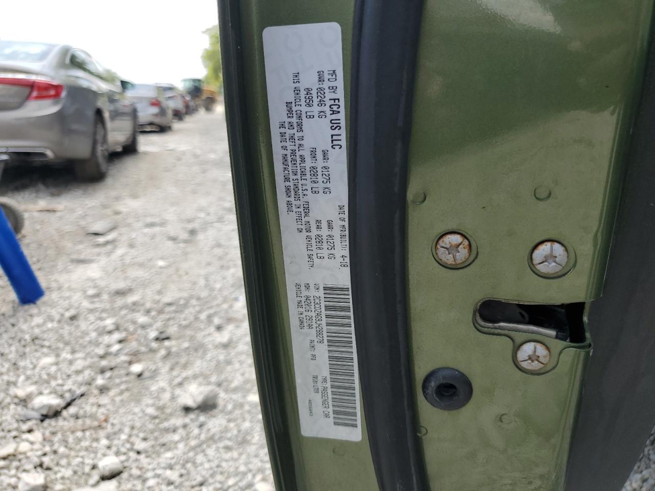 2018 Dodge Challenger Sxt VIN: 2C3CDZAG9JH288278 Lot: 62995684