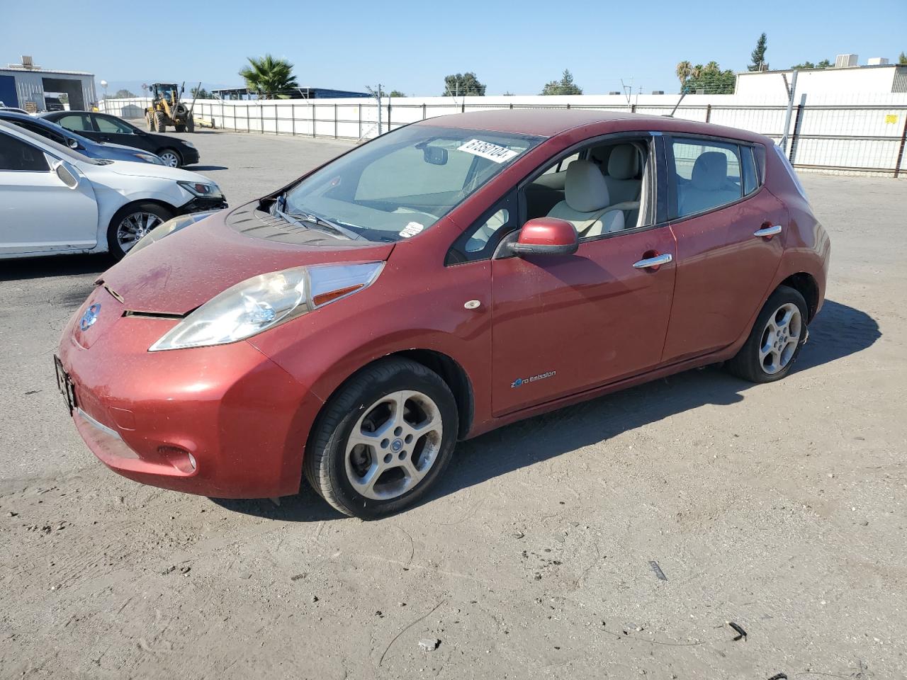 2011 Nissan Leaf Sv VIN: JN1AZ0CP1BT002444 Lot: 61350104