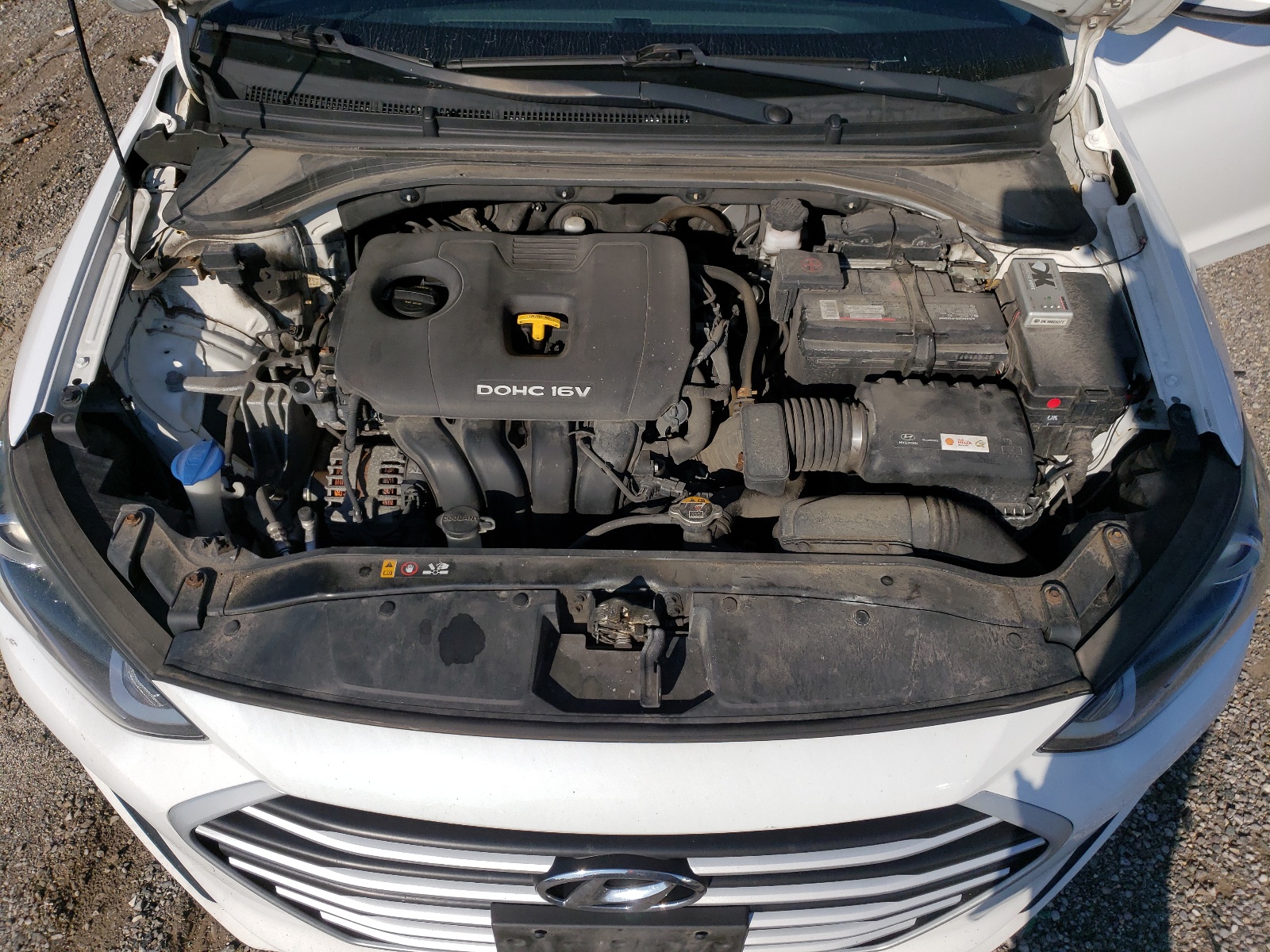 KMHD84LF7HU194107 2017 Hyundai Elantra Se