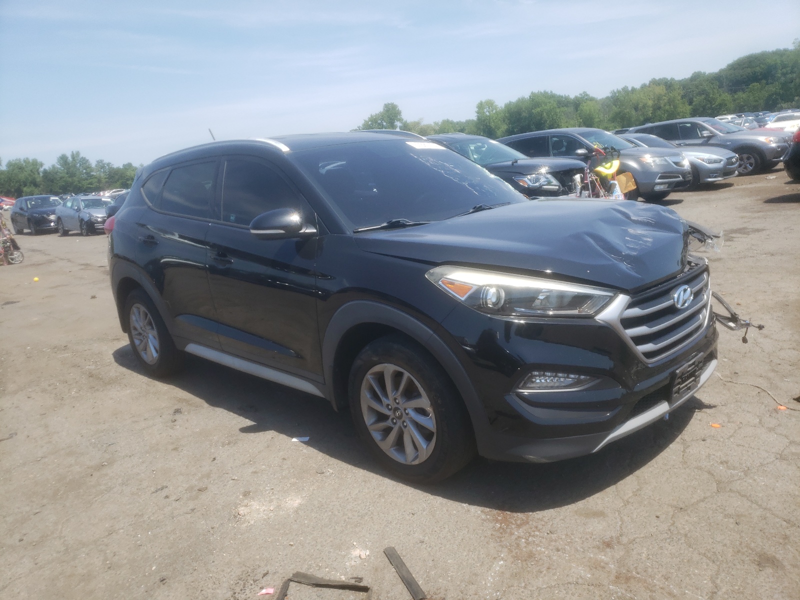 KM8J3CA22HU383470 2017 Hyundai Tucson Limited