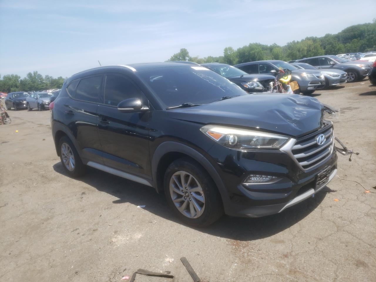 2017 Hyundai Tucson Limited VIN: KM8J3CA22HU383470 Lot: 62885334