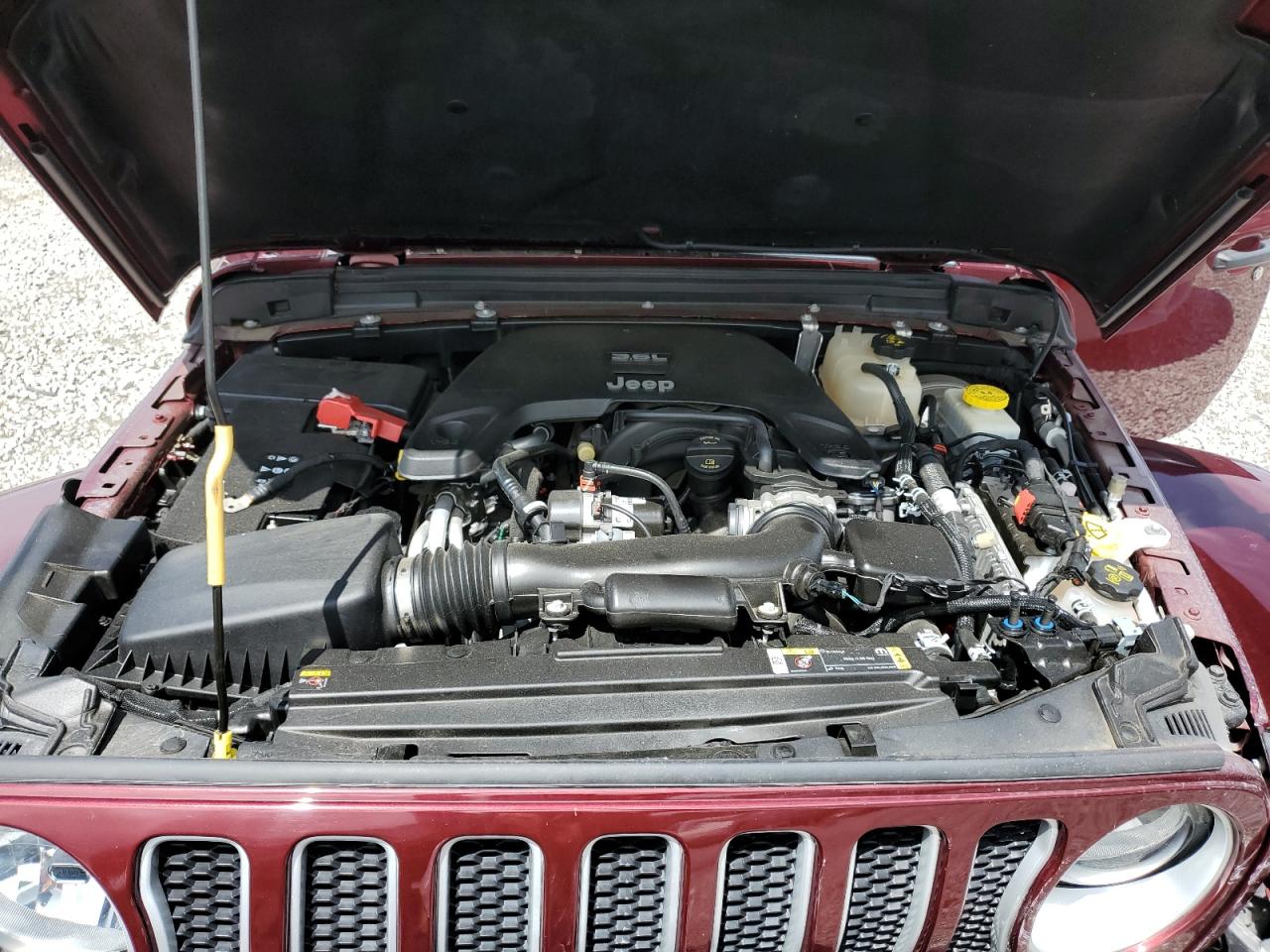 2021 Jeep Wrangler Unlimited Sahara VIN: 1C4HJXEG7MW604145 Lot: 61352514