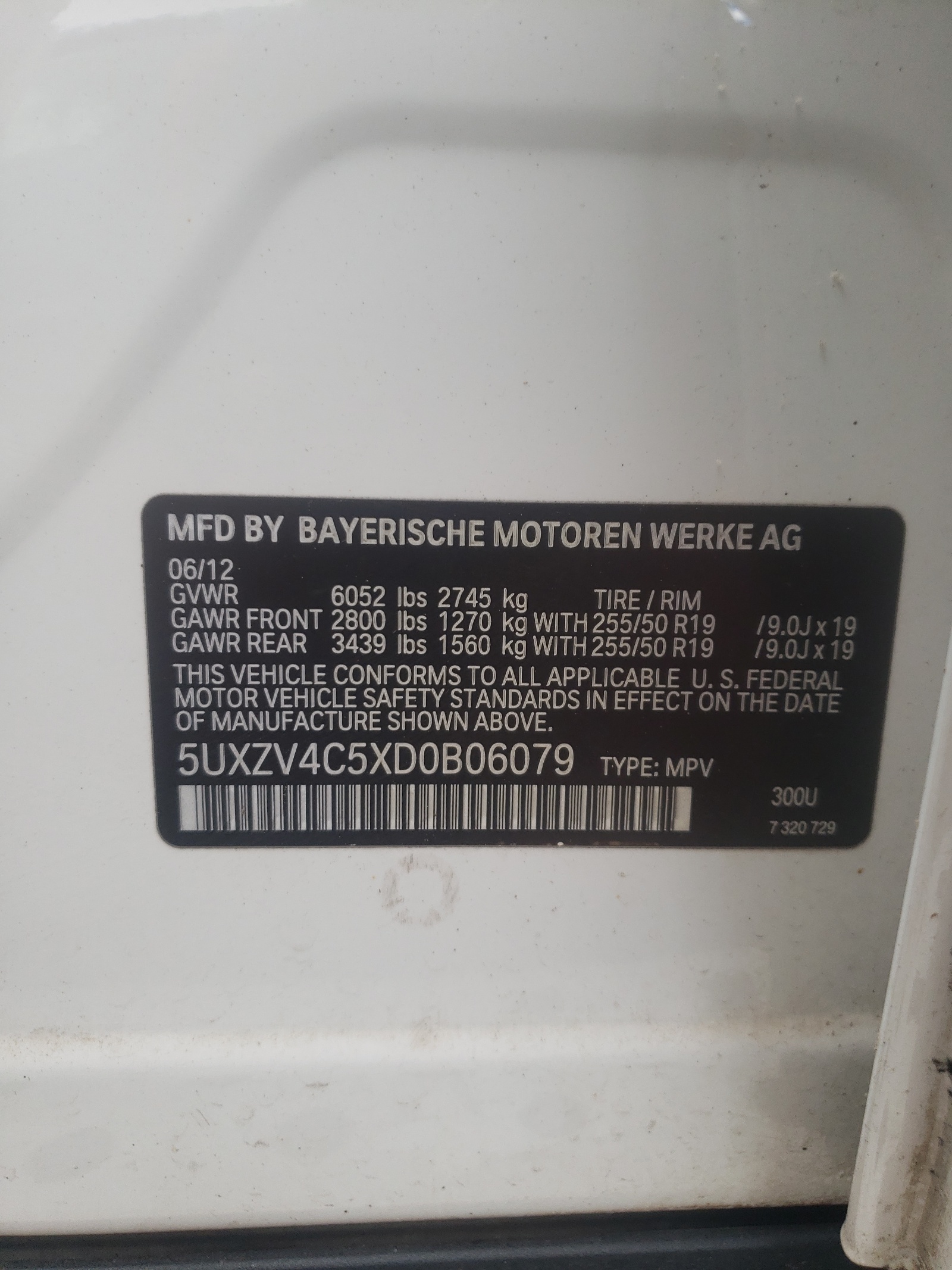 5UXZV4C5XD0B06079 2013 BMW X5 xDrive35I