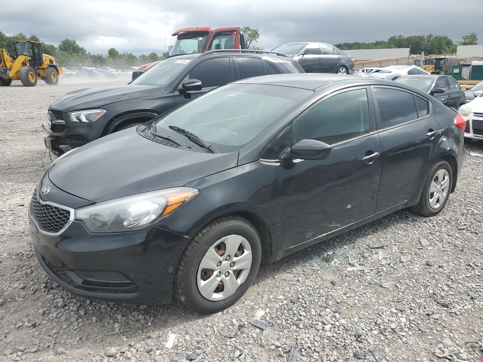 2014 Kia Forte Lx vin: KNAFK4A62E5191815