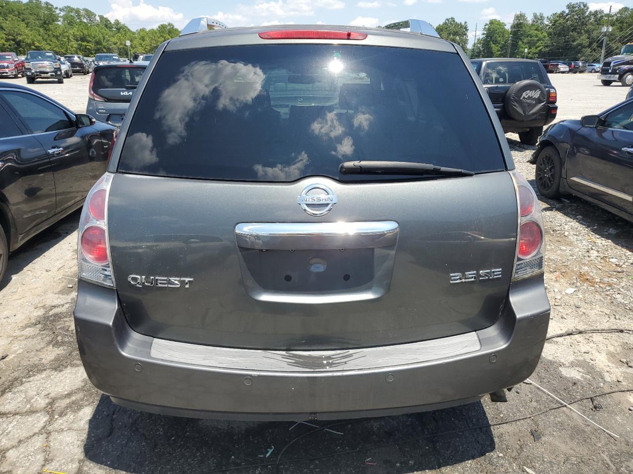 2008 Nissan Quest S VIN: 5N1BV28U38N103047 Lot: 62903874