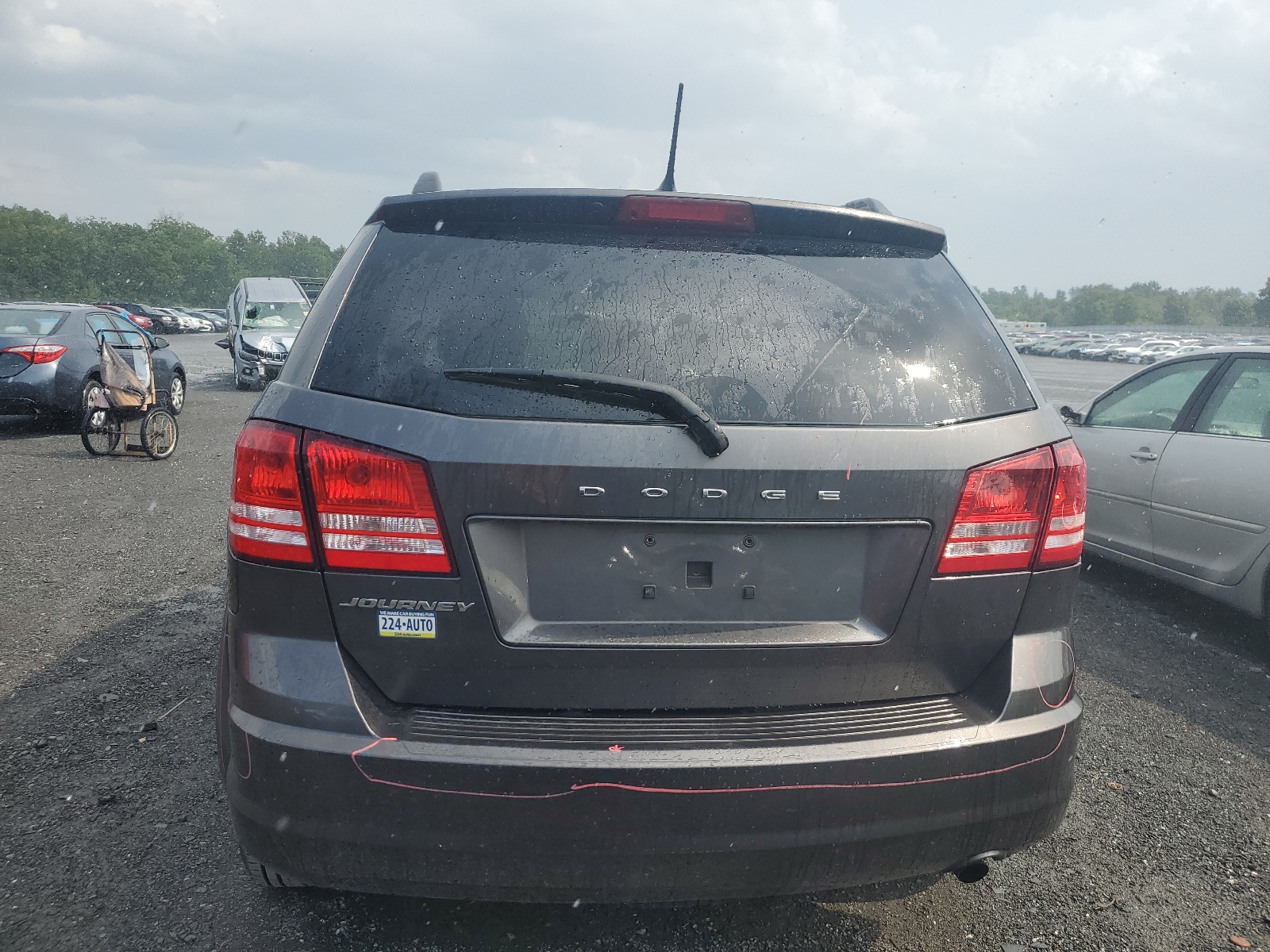 3C4PDCAB6HT581412 2017 Dodge Journey Se