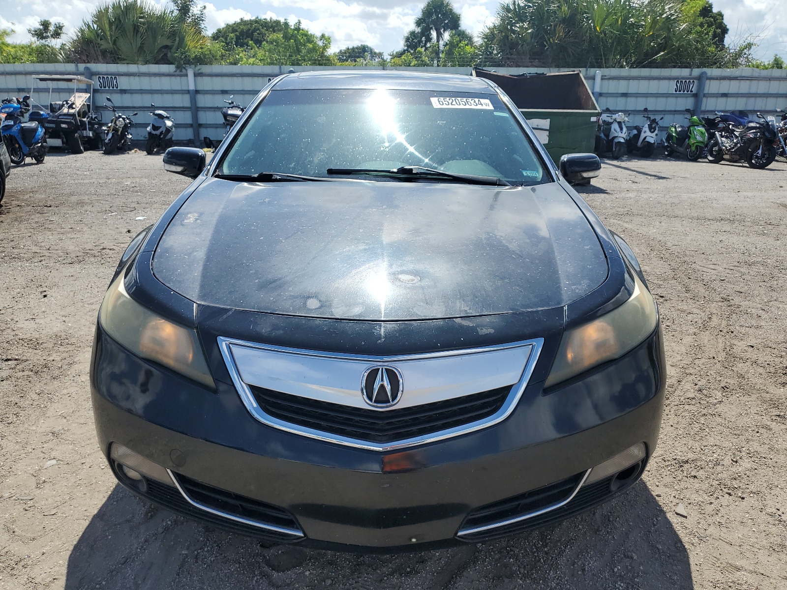 2012 Acura Tl vin: 19UUA8F26CA038936