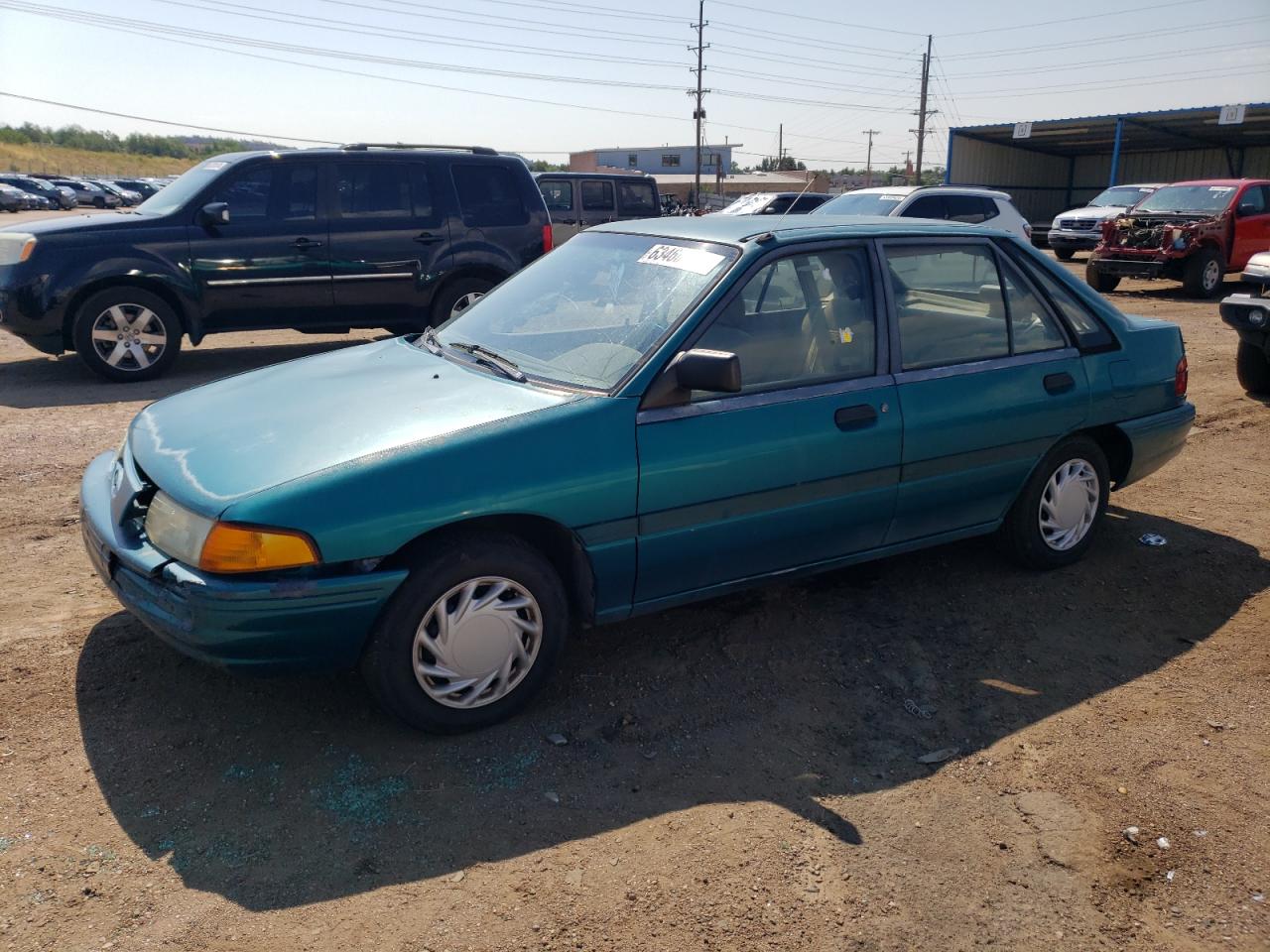 1FAPP14J4PW147020 1993 Ford Escort Lx