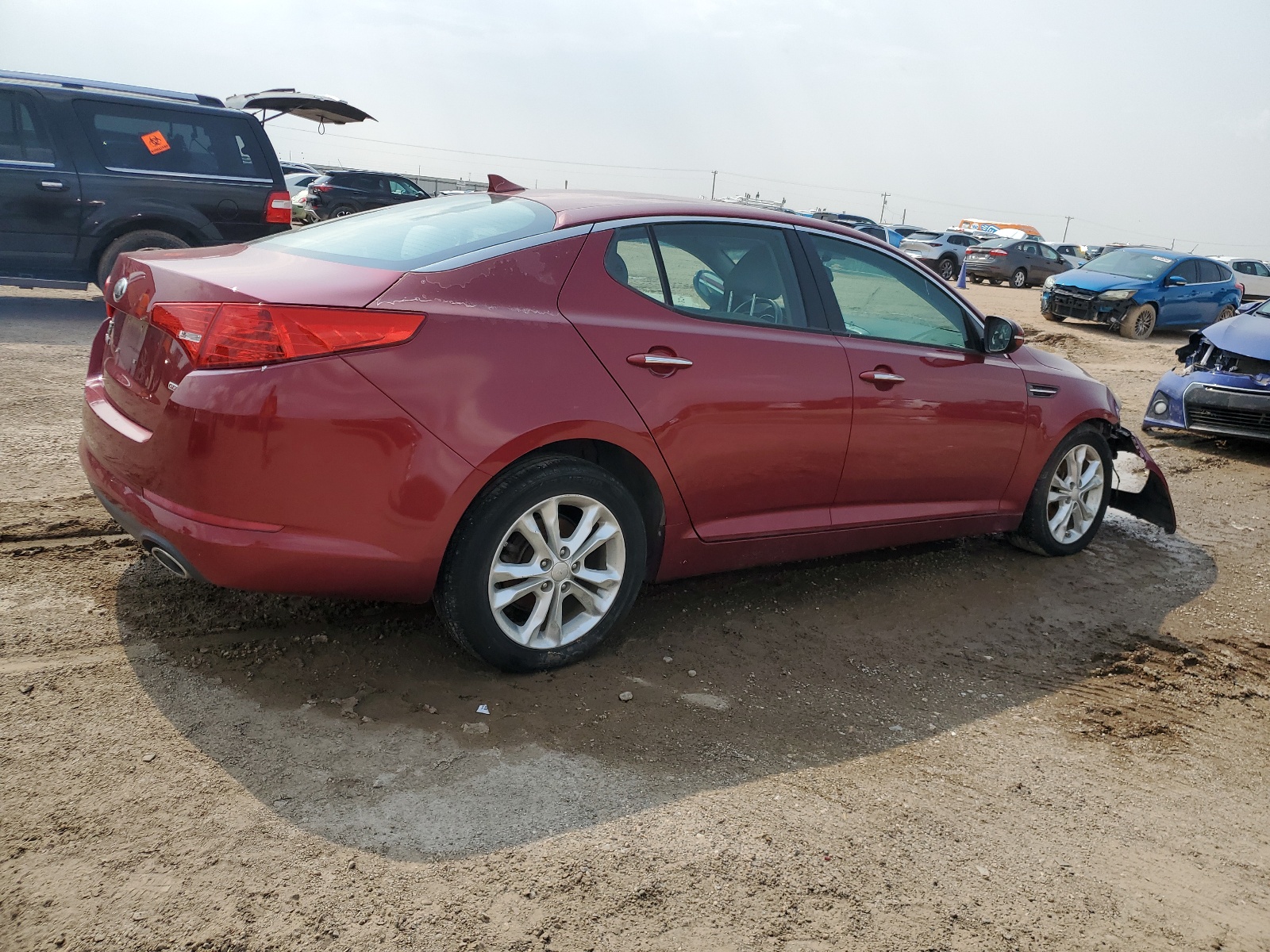 2013 Kia Optima Lx vin: 5XXGM4A77DG172388