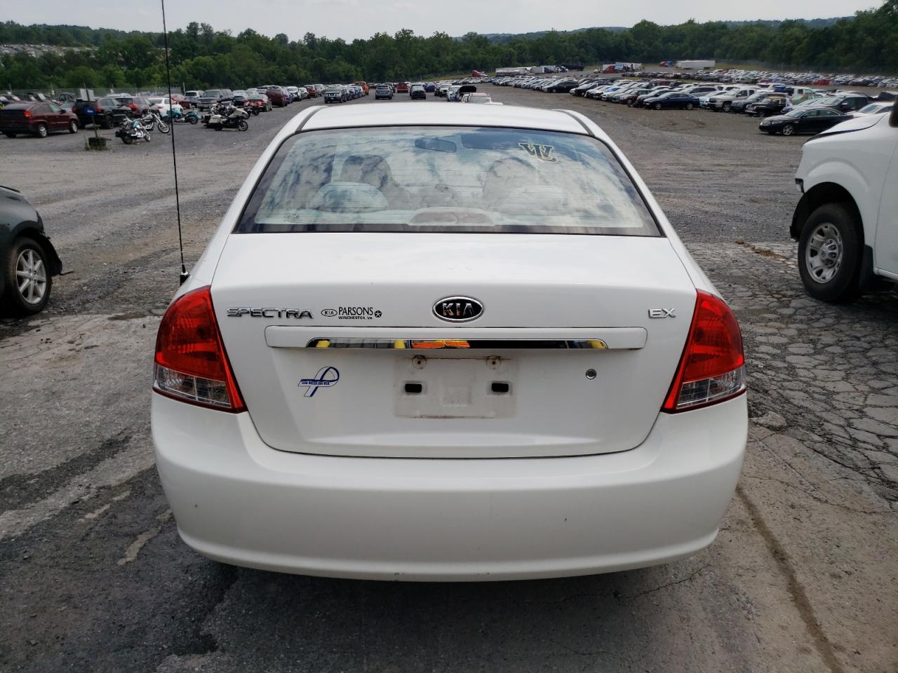 2009 Kia Spectra Ex VIN: KNAFE221095665152 Lot: 64038524