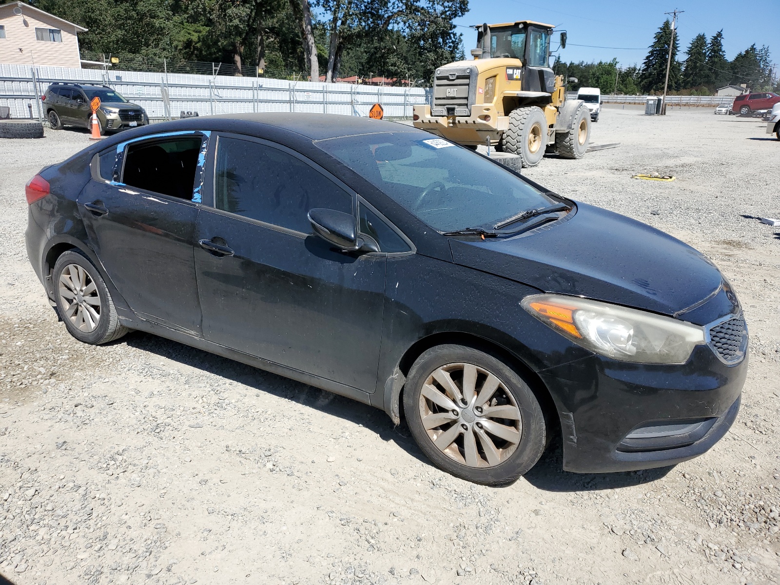 2014 Kia Forte Lx vin: KNAFX4A67E5142367